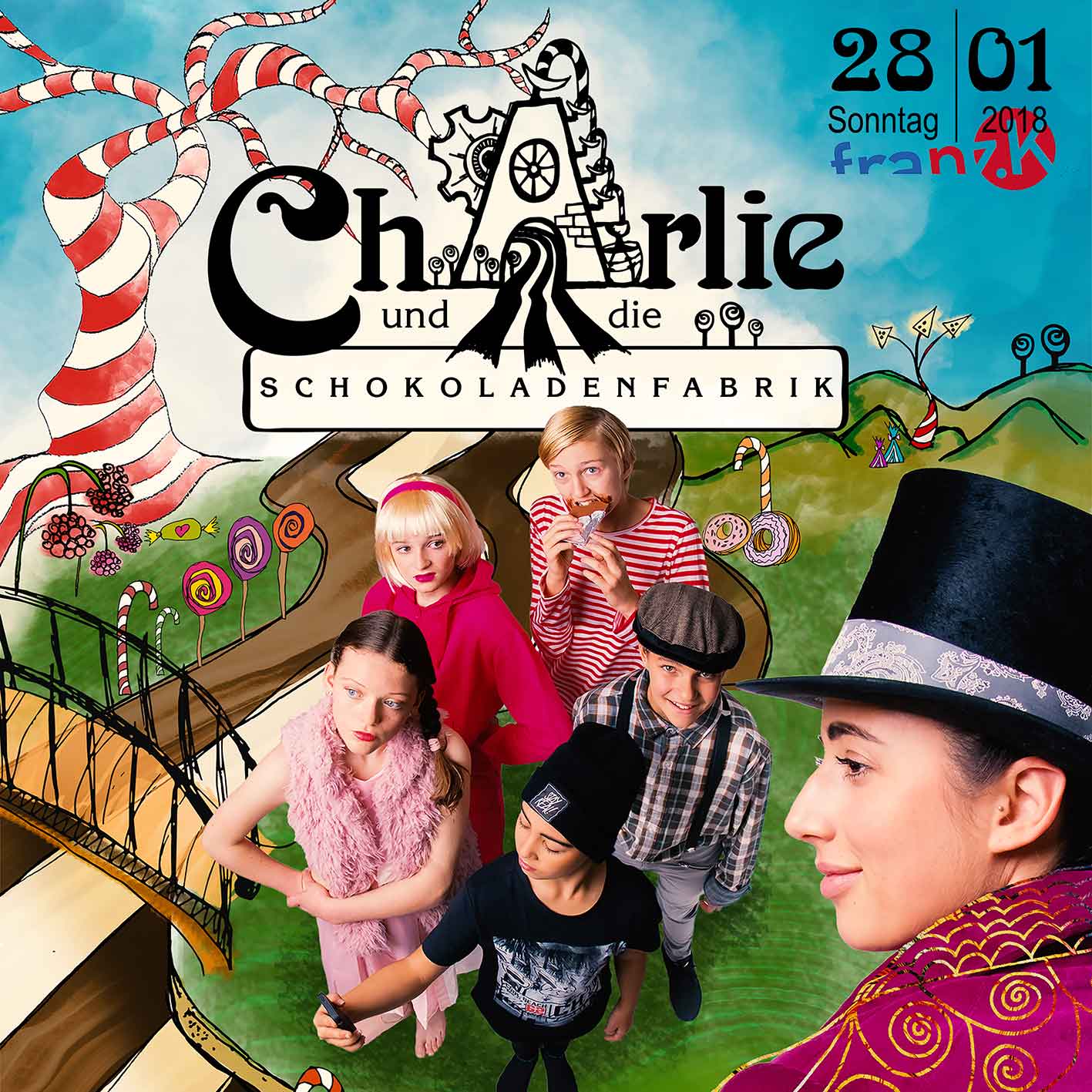 Charlie und die Schokoladenfabrik 28.01.2018 franz.K Charlie und die Schokoladenfabrik 28.01.2018 franz.K