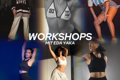 Workshops Contemporary, Reggaeton und Bauchtanz mit Eda